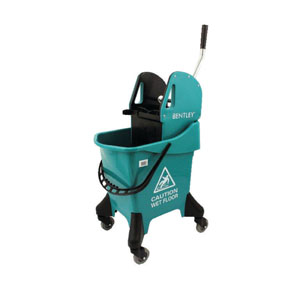Professional Mopping Unit on Castors - 31Litre with Wringer Green - 1x Per Pack Professional Mopping Unit on Castors - 31Litre with Wringer Green - 1x Per Pack